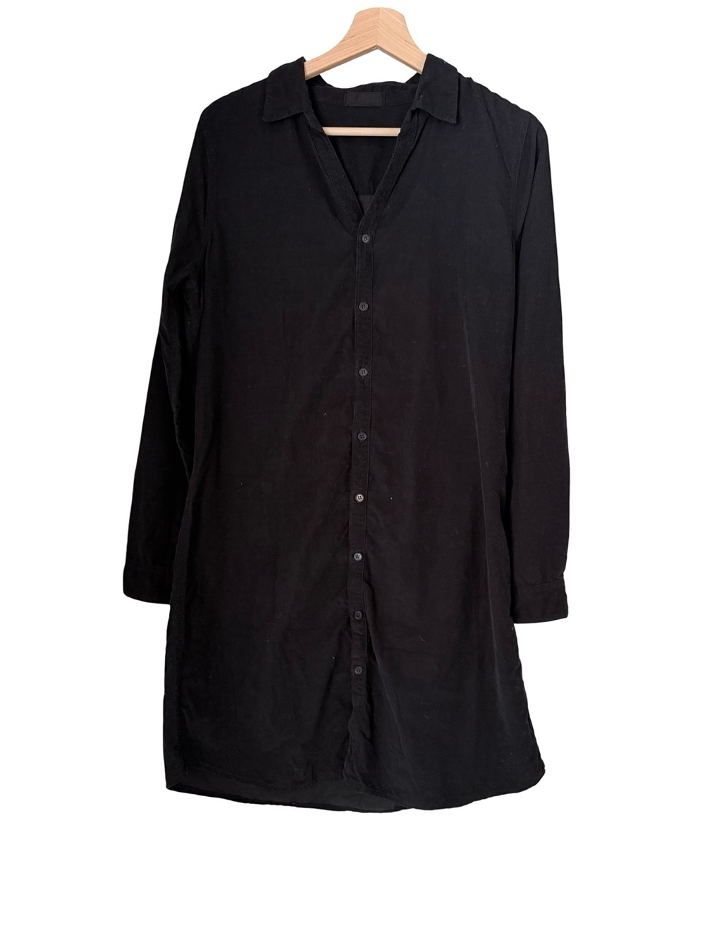 CP Shades 100% Cotton Corduroy Shirt Dress/Tunic Sz M